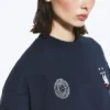 Toffs Boxy Football Sweatshirt – Dunkelblau Toffs Boxy Football Sweatshirt – Dunkelblau