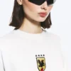 Toffs Great Boxy Fußball-T-Shirt – Off-White