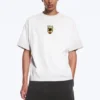 Toffs Great Boxy Fußball-T-Shirt – Off-White