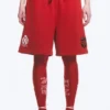 Toffs Relaxed Jersey Fußballshorts – Leuchtend Rot Toffs Relaxed Jersey Fußballshorts – Leuchtend Rot