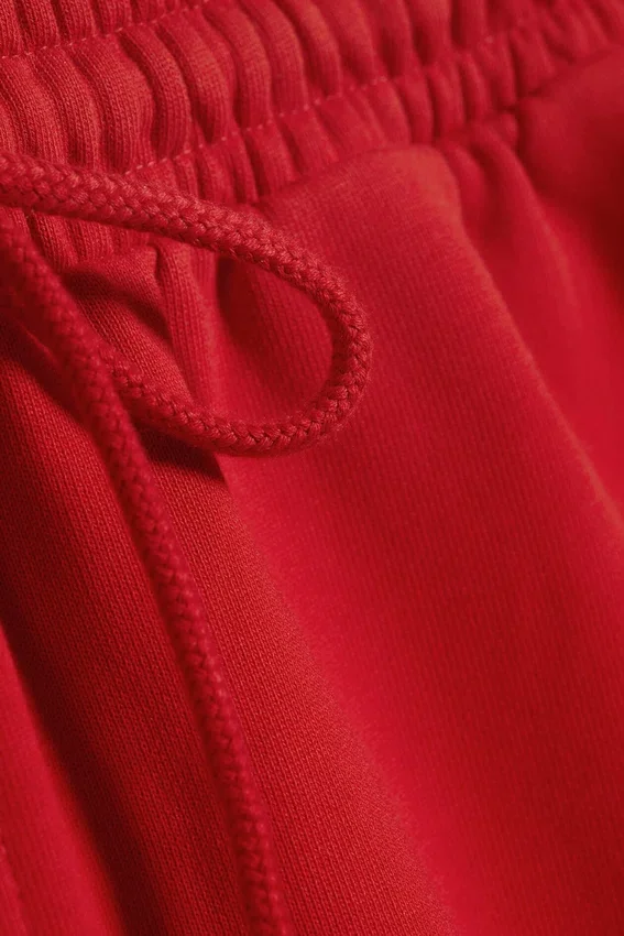 Toffs Relaxed Jersey Fußballshorts – Leuchtend Rot Toffs Relaxed Jersey Fußballshorts – Leuchtend Rot