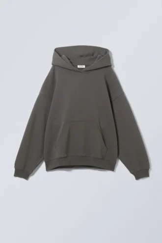 Tony Oversized-Kapuzenpullover – Dunkelgrau Tony Oversized-Kapuzenpullover – Dunkelgrau