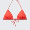 Triangel-Bikini-Oberteil – Leuchtend Rot Triangel-Bikini-Oberteil – Leuchtend Rot