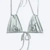Triangel-Bikini-Oberteil – Staubiges Hellgrau Triangel-Bikini-Oberteil – Staubiges Hellgrau