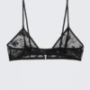 Triangel-Spitzen-BH – Schwarz Triangel-Spitzen-BH – Schwarz