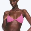 Turn Halter-Bikini-Oberteil – Rosa Turn Halter-Bikini-Oberteil – Rosa