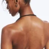 Turn Halter-Bikini-Oberteil – Schwarz Turn Halter-Bikini-Oberteil – Schwarz