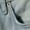 Unisex-Jeans mit Einsätzen, lockerer Passform und Baggy-Schnitt – Port Blue – Hellblau Unisex-Jeans mit Einsätzen, lockerer Passform und Baggy-Schnitt – Port Blue – Hellblau