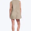Utility-Minikleid aus Baumwoll-Canvas – Beige Utility-Minikleid aus Baumwoll-Canvas – Beige