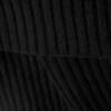 Vanna Off-Shoulder-Strickjacke mit Reißverschluss – Schwarz Vanna Off-Shoulder-Strickjacke mit Reißverschluss – Schwarz
