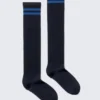 Varsity-Socken – gestreift, dunkelblau Varsity-Socken – gestreift, dunkelblau
