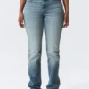 Vega Curve Slim-Fit-Jeans mit hoher Taille – Blue Horses – Mittelblau Vega Curve Slim-Fit-Jeans mit hoher Taille – Blue Horses – Mittelblau