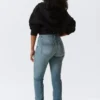 Vega Curve Slim-Fit-Jeans mit hoher Taille – Blue Horses – Mittelblau Vega Curve Slim-Fit-Jeans mit hoher Taille – Blue Horses – Mittelblau
