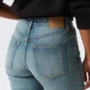 Vega Curve Slim-Fit-Jeans mit hoher Taille – Blue Horses – Mittelblau Vega Curve Slim-Fit-Jeans mit hoher Taille – Blue Horses – Mittelblau