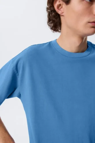 Washed Blue Loose Boxy T-Shirt – Washed Blue Washed Blue Loose Boxy T-Shirt – Washed Blue