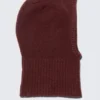 Weiche, gerippte Strickmütze – Dunkelbraun Weiche, gerippte Strickmütze – Dunkelbraun
