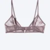 Weicher Triangel-BH aus Spitze – Dusty Lilac Weicher Triangel-BH aus Spitze – Dusty Lilac