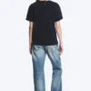 Weiches Baumwoll-T-Shirt in Regular-Passform – Dunkelblau Weiches Baumwoll-T-Shirt in Regular-Passform – Dunkelblau