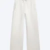 Weit geschnittene Scuba-Jogginghose – Light Dusty Mole Weit geschnittene Scuba-Jogginghose – Light Dusty Mole