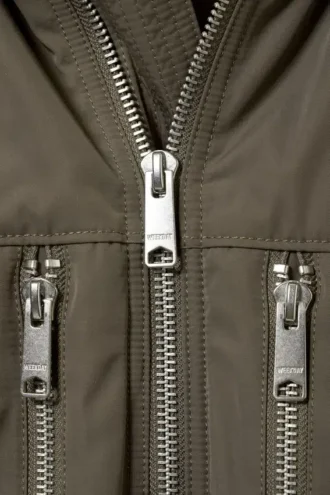 Weite Bomberjacke mit Kapuze – Mole Dark