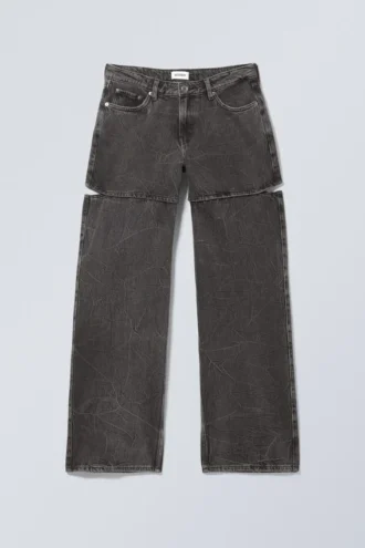 Weite, locker sitzende Jeans – Black Tie