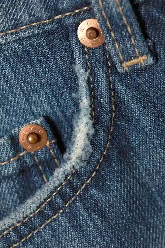 Weite, locker sitzende Low-Rise-Jeans – Mine Blue – Mittelblau Weite, locker sitzende Low-Rise-Jeans – Mine Blue – Mittelblau