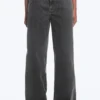 Weite, locker sitzende Low-Rise-Jeans – Risso Black – Schwarz Weite, locker sitzende Low-Rise-Jeans – Risso Black – Schwarz