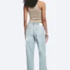 Weite, lockere Low-Rise-Jeans – Dream Blue – Hellblau Weite, lockere Low-Rise-Jeans – Dream Blue – Hellblau