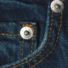 Weite, lockere Low-Rise-Jeans – Saphirblau Weite, lockere Low-Rise-Jeans – Saphirblau