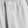 Weite Lounge-Hose aus Baumwolle – Hellstaubgrau
