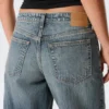 Weite Low-Rise-Jeans mit weitem Bein – Redondo Blue – Mittelblau Weite Low-Rise-Jeans mit weitem Bein – Redondo Blue – Mittelblau