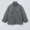 Windjacke – Grau