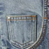 Workwear-Jeans mit abgerundeter Barrel-Taille – Hypnos Blue – Mittelblau Workwear-Jeans mit abgerundeter Barrel-Taille – Hypnos Blue – Mittelblau
