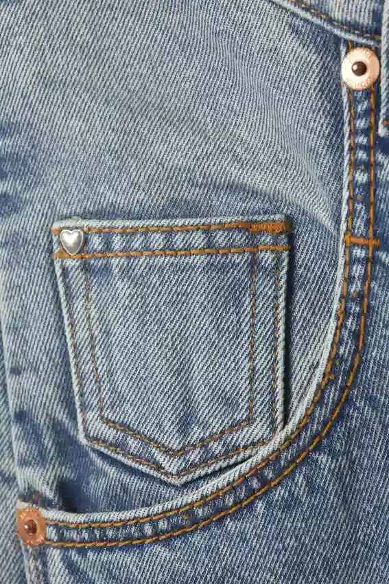 Workwear-Jeans mit abgerundeter Barrel-Taille – Hypnos Blue – Mittelblau Workwear-Jeans mit abgerundeter Barrel-Taille – Hypnos Blue – Mittelblau