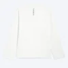 Yungblud Boxy-T-Shirt mit Print und langen Ärmeln – Off-White Yungblud Boxy-T-Shirt mit Print und langen Ärmeln – Off-White