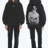 Yungblud Oversize-Kapuzenpullover mit Aufdruck – Off-Black Yungblud Oversize-Kapuzenpullover mit Aufdruck – Off-Black