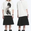 Yungblud Oversize-T-Shirt mit Print – Off-White Yungblud Oversize-T-Shirt mit Print – Off-White