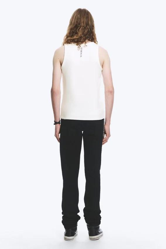 Yungblud Tanktop mit Aufdruck – Off-White Yungblud Tanktop mit Aufdruck – Off-White