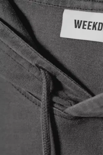 Zac Langarm-Kapuzenpullover – Dunkelgrau Zac Langarm-Kapuzenpullover – Dunkelgrau