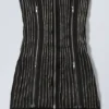 Zip-Tube-Kleid – Schwarz Zip-Tube-Kleid – Schwarz
